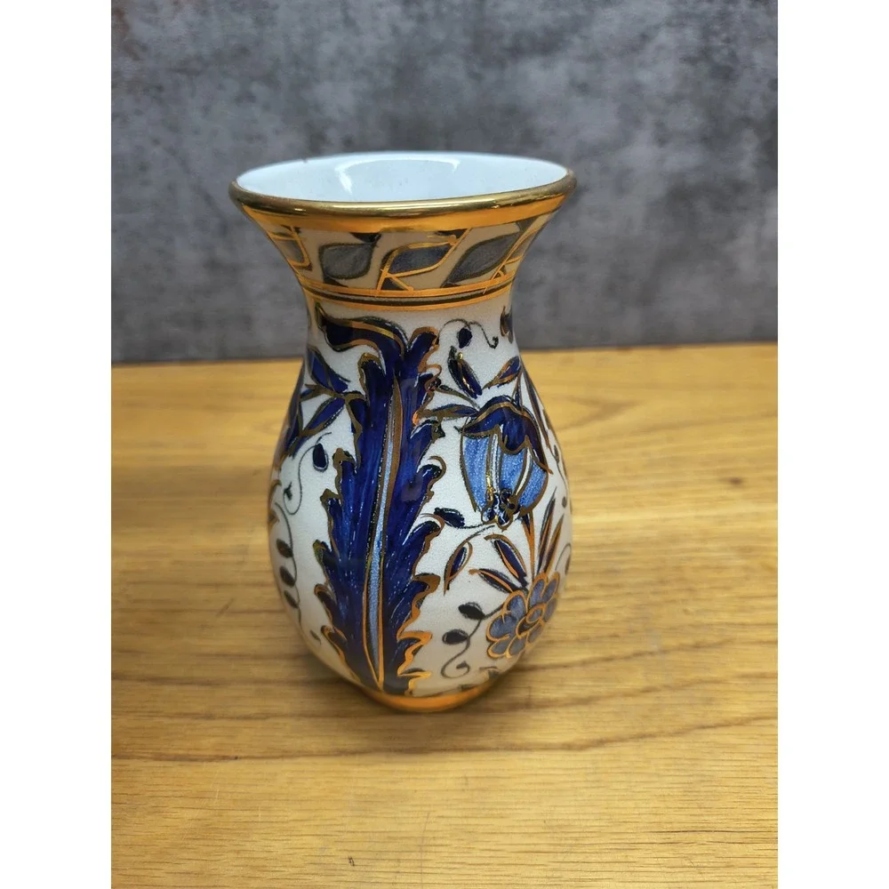 Karos Pottery Small Vace Handmade In‎ Rhodes Greece